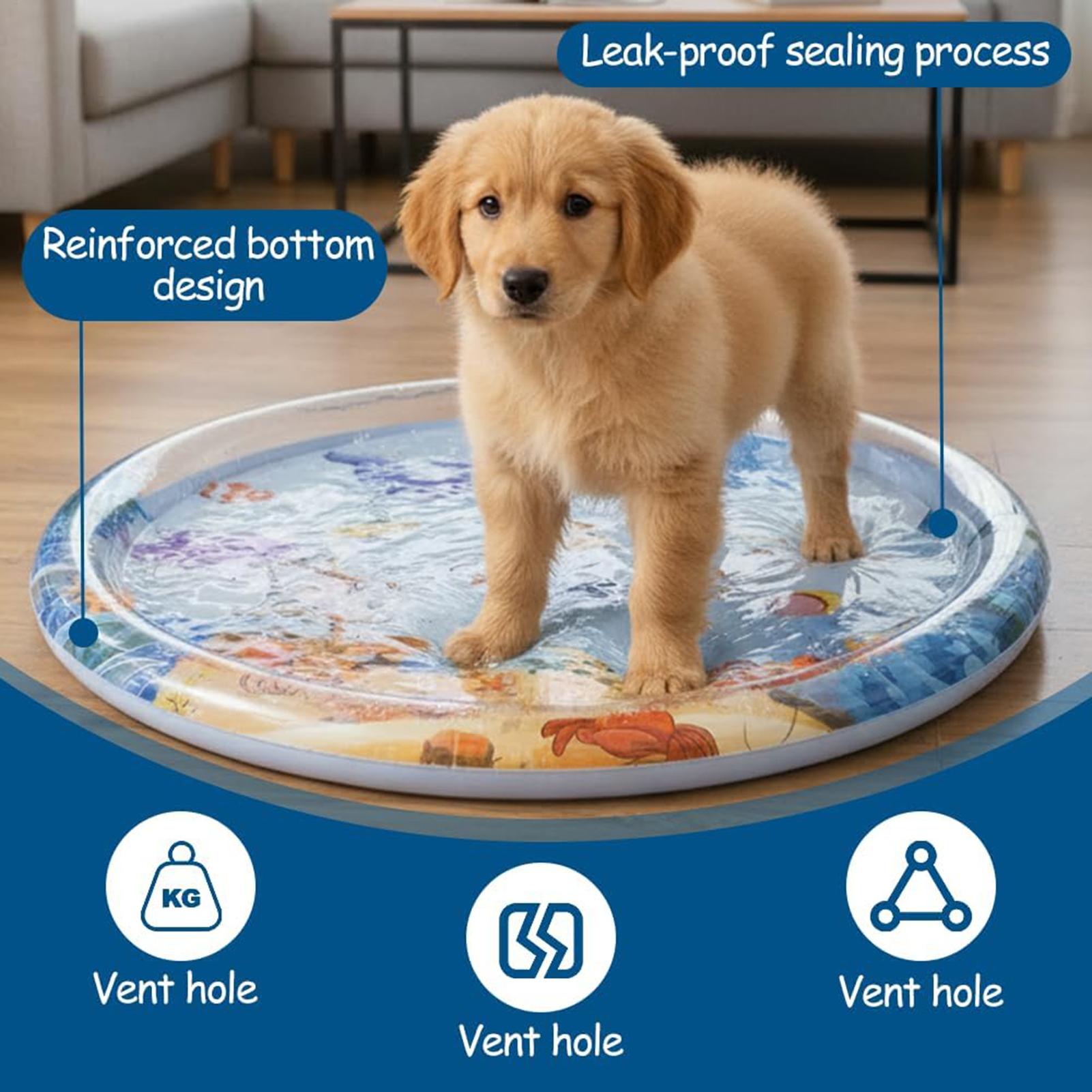Pet Supplies Dog Wash - Alfombra de Juego Interactiva para Gatos,