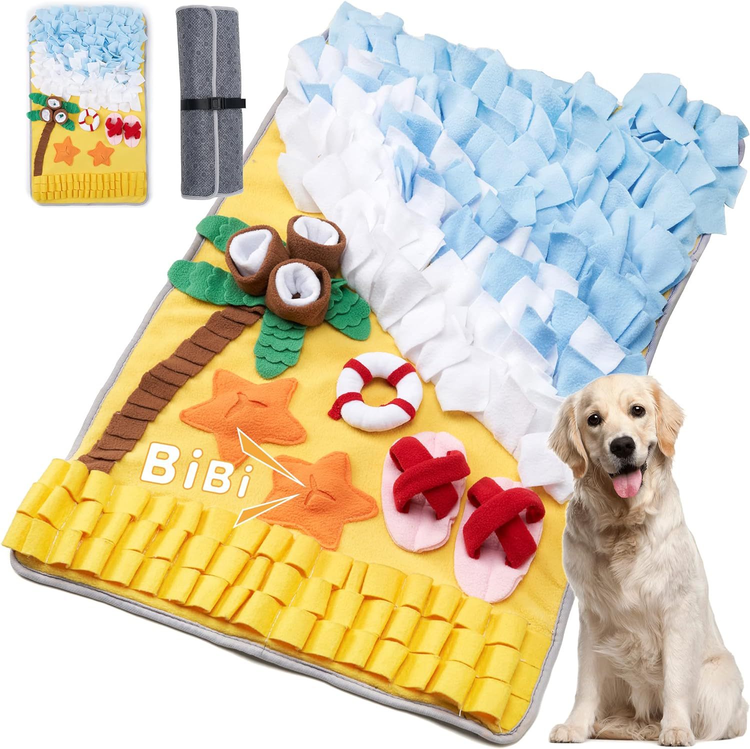 Pet Supplies Dog Wash - Nuevo Tapete Olfativo para Perros, Manta