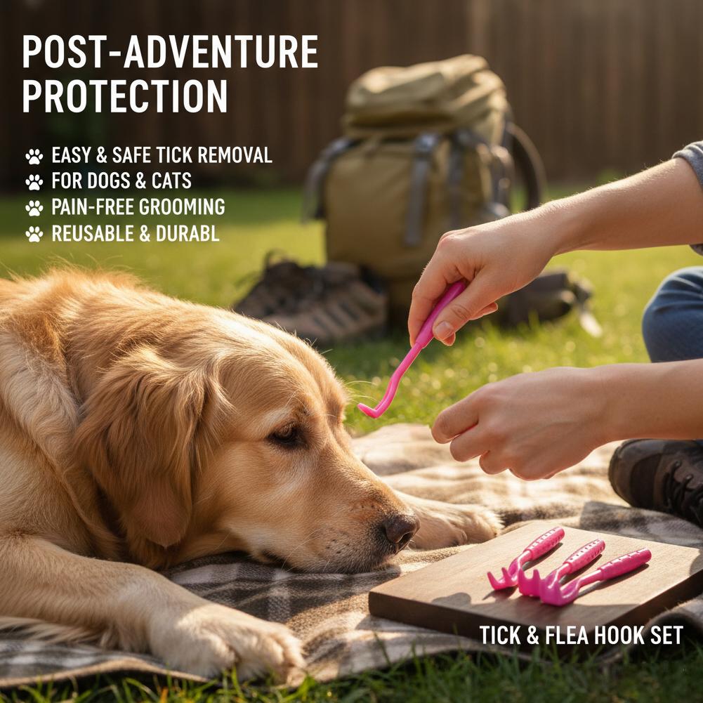 Pet Supplies First - Pinzas Profesionales para Pulgas y Garrapatas