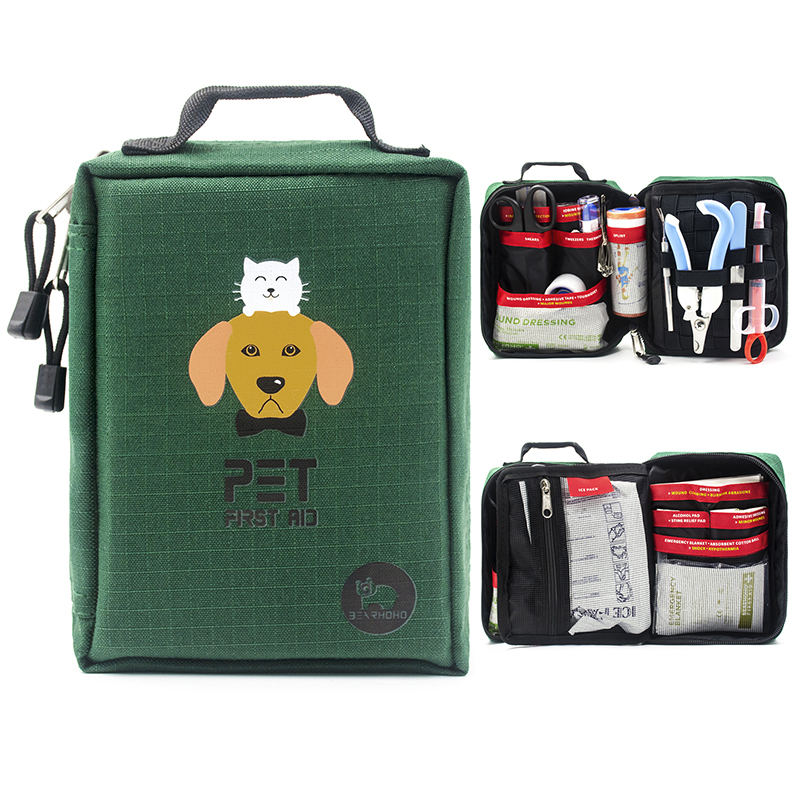 Pet Supplies First - BearHoHo bolsa de almacenamiento de suministros