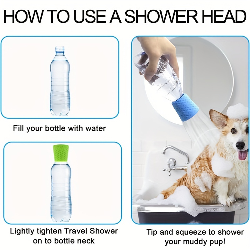 Innovador cabezal de ducha de  - Pet Supplies Dog Wash reseña y precio