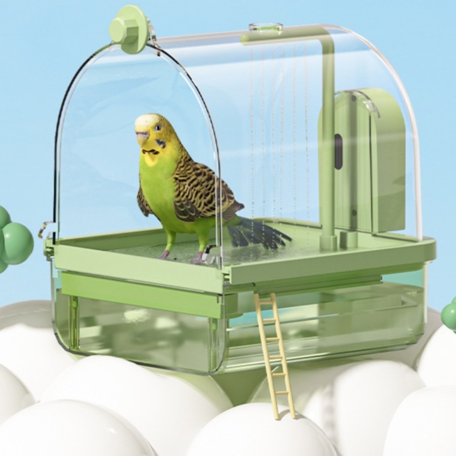 Baño Automático para Pájaros c - Pet Supplies In reseña y precio