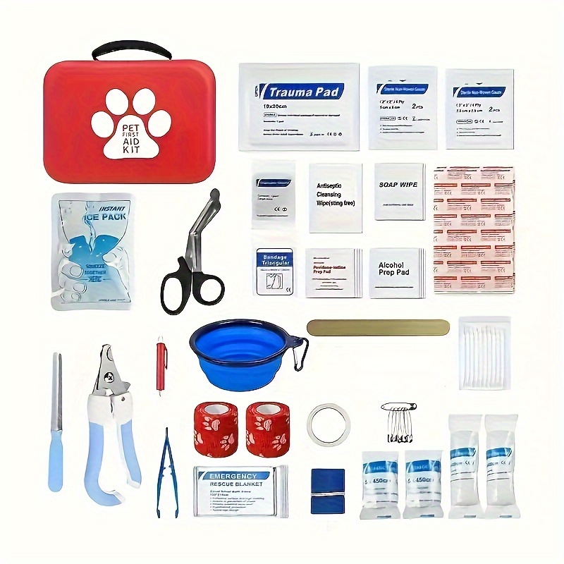 Botiquín compacto de primeros  - Pet Supplies First reseña y precio