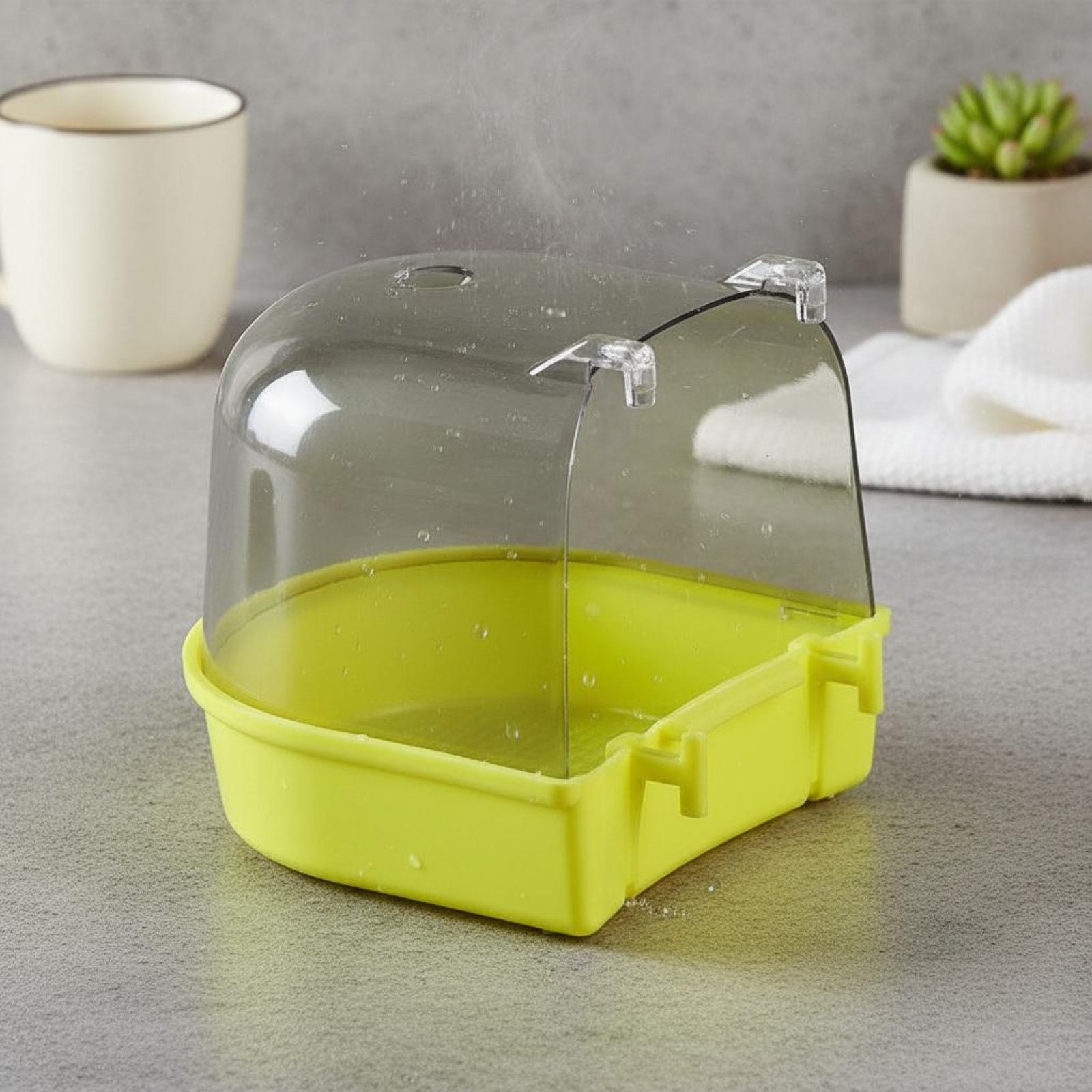 Caja de Baño para Pájaros Fáci - Pet Supplies In reseña y precio