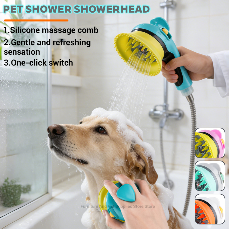 Cabezal de ducha para mascotas - Pet Supplies Dog Wash reseña y precio