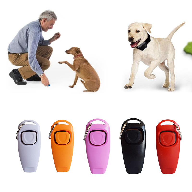 Clicker 2 en 1 para perros, si - Training Clicker Dog reseña y precio