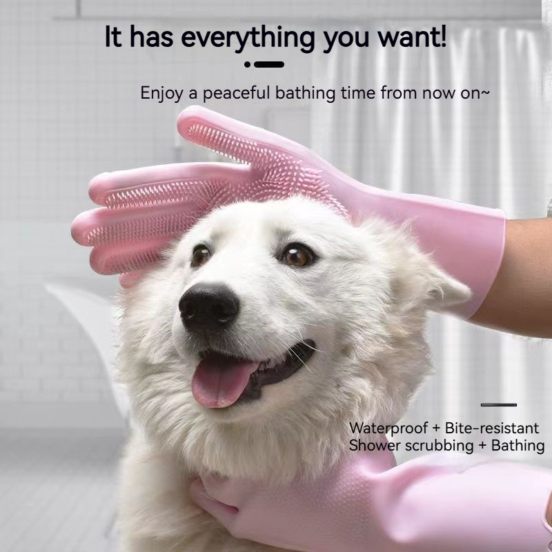 Guante de Baño para Mascotas,  - Pet Supplies Dog Wash reseña y precio