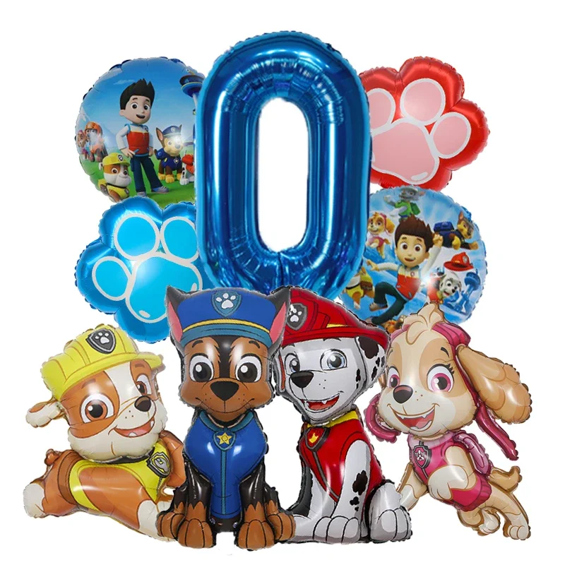 9 Globos de Aluminio de Patrul - Pet Supplies In reseña y precio