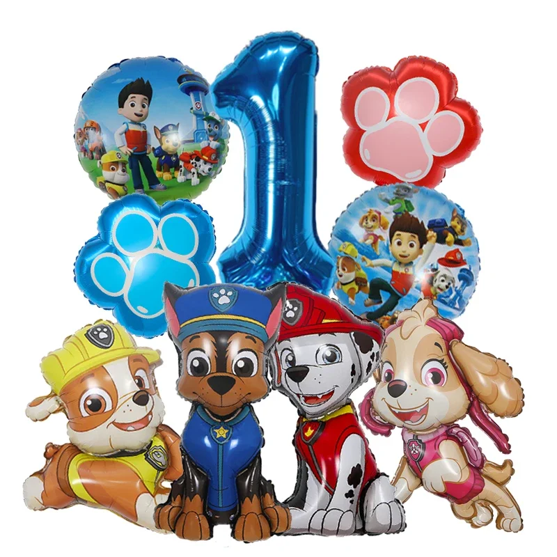 9 Globos de Aluminio de Patrul - Pet Supplies In reseña y precio