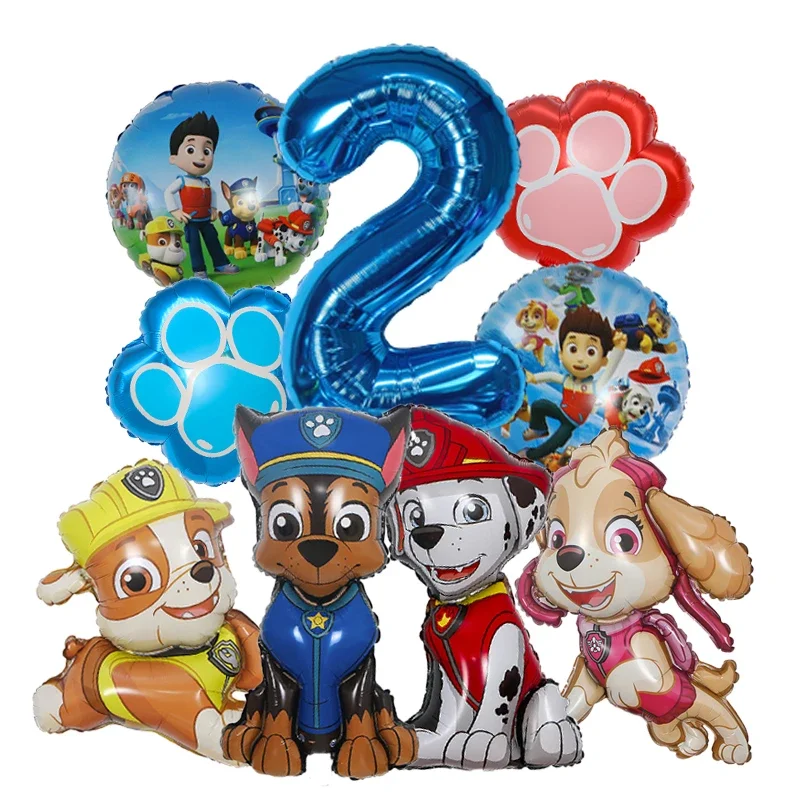 9 Globos de Aluminio de Patrul - Pet Supplies In reseña y precio